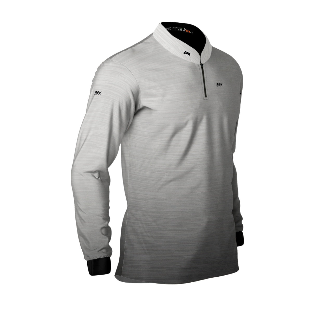 Camisa de Motociclismo Brk Mescla Branca com Proteção Solar UV50+ - Brk Fishing