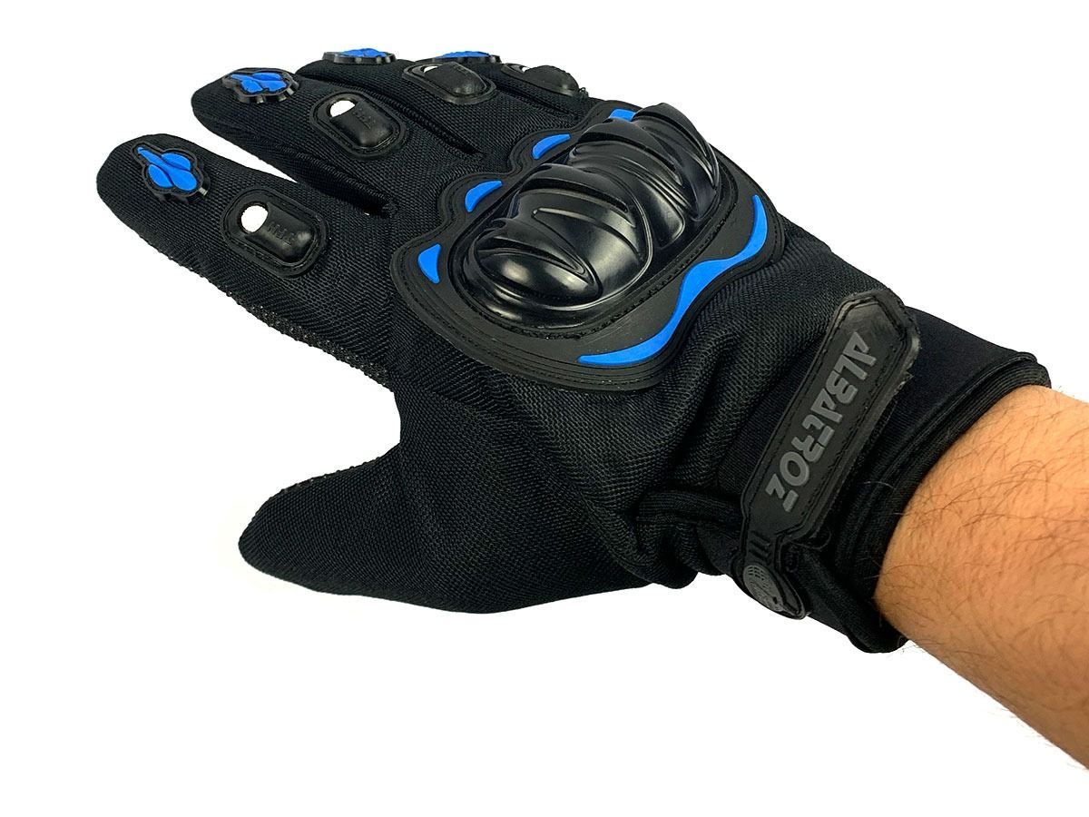 Luva de Pesca Albatroz YL020 Preto e Azul