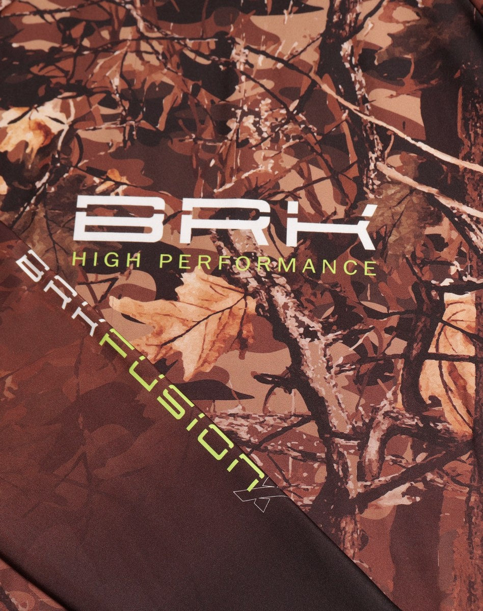 Camisa FusionX Brk Hunter Camuflada Galhos Marrom com Capuz e Proteção UV50+ - Brk Fishing