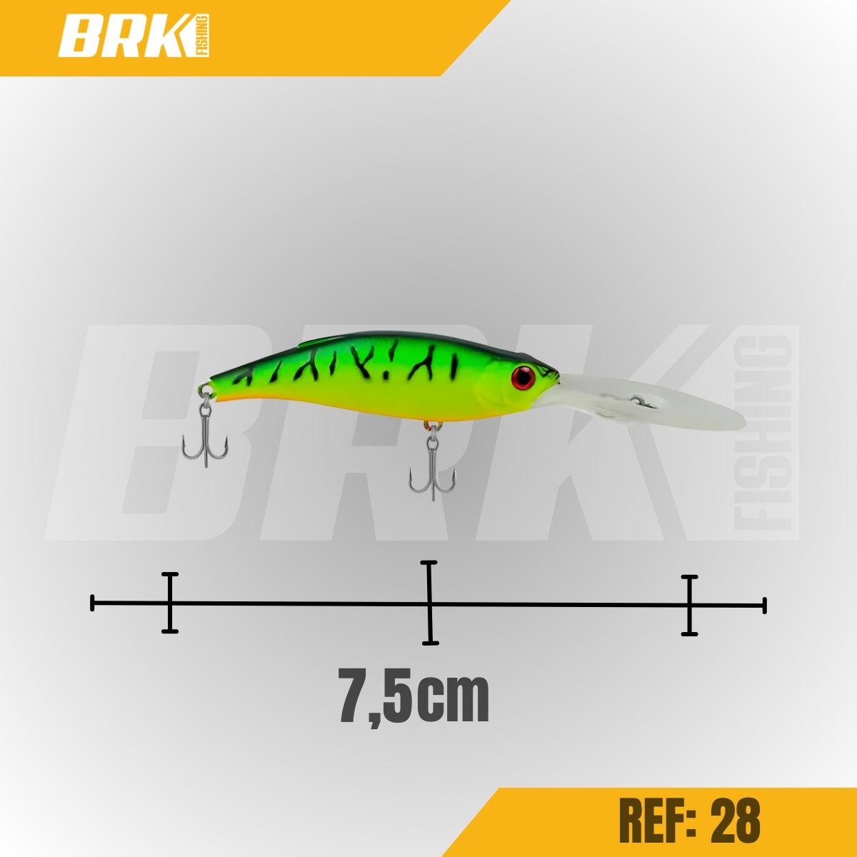 Isca Artificial Marine Sports Deep Dart 75 Fundo - Brk Fishing