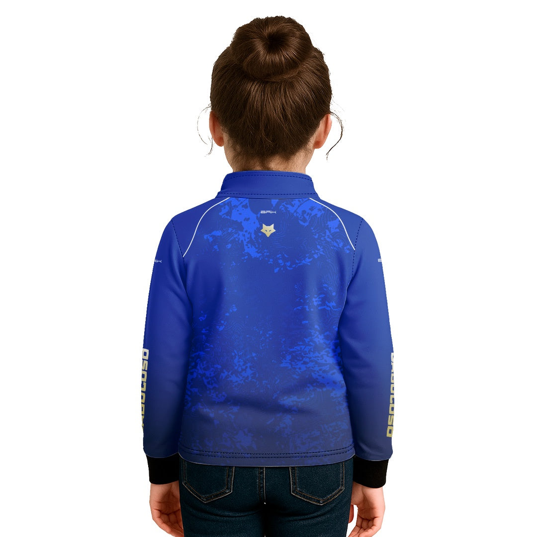 Camisa de Pesca Infantil Brk Cruzeiro com Proteção UV50+ Brk Fishing