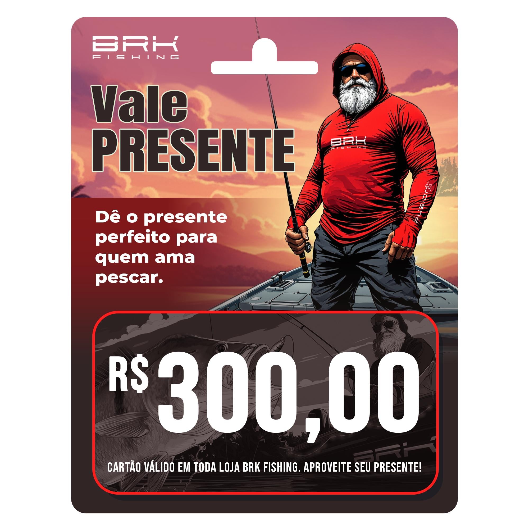 Vale Presente BRK® — R$ 300,00
