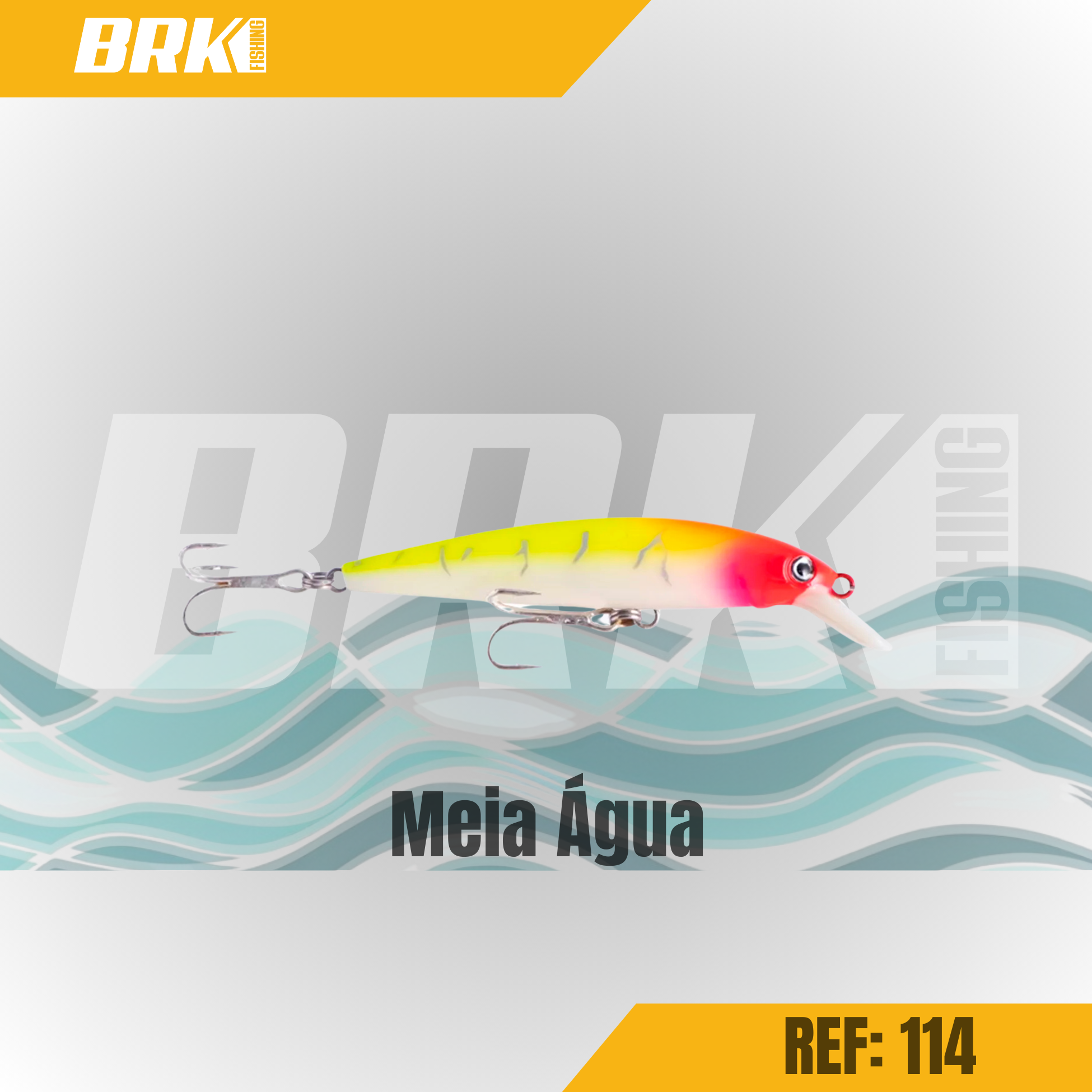 Isca Artificial Nelson Nakamura Marrenta 9cm 14,5g Superfície - Brk Fishing