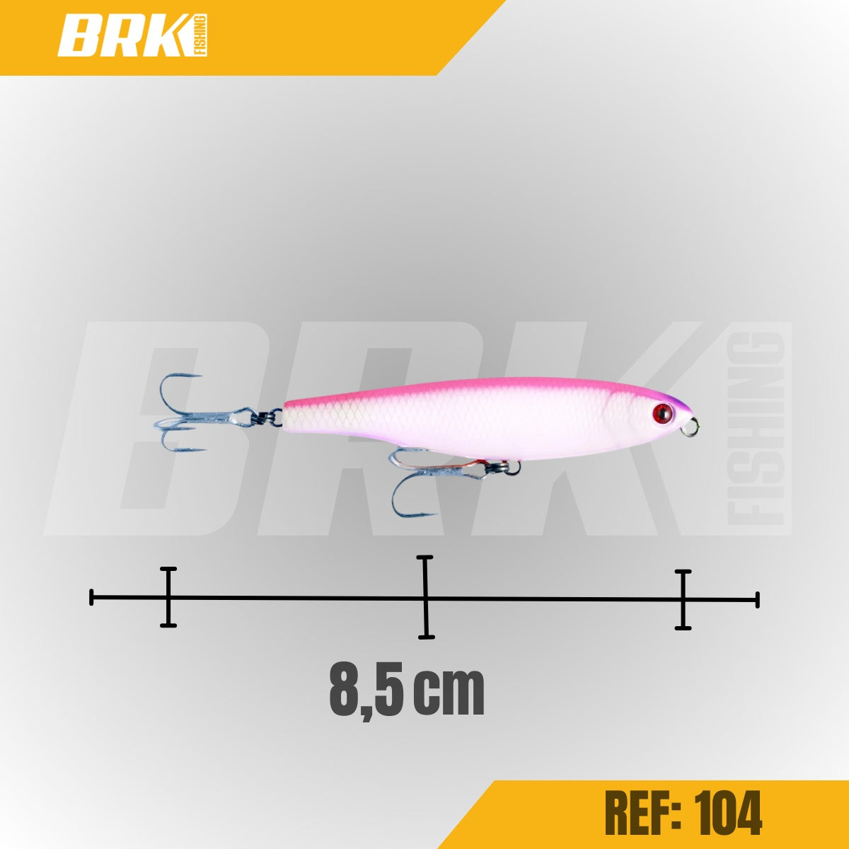 Isca Artificial Nelson Nakamura Jumping Stick 8,5cm 9g Superfície - Brk Fishing